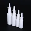 5pcs 10ml 20ml 30ml 50ml Plástico vazio Garrafas nasais Spray Pulverador de Sprayer de Névo