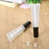 5pcs 15ML Lip Tubes Squeezable Empty Gloss Bole Container Plastic Containers Clear Lipstick Fashion Cool Lip Tubes For Makeup