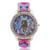 Sloggi Sprzedawanie mody Diamond Stop z kreskówki Owl Dal Braided Rope Sznurka luksusowa sukienka prezentowa MS Quartz Watch2640