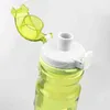 Moda kapaklı uzay şişe su şişesi büyük kapasiteli spor 800 ml taşınabilir Içme Drinkware kolayca şişe tercih