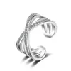 Top Selling 925 Sterling Silver Wedding Party Pierścionki z Cubic Cyrkon Ring Fit Suit Women Pandora Fine Jewelry Hurt