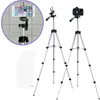 三脚携帯電話の三脚アルミ合金の夜の釣りライト望遠鏡のカメラの三脚写真概要ユニバーサルマイクロシングルブラケット