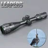 Leavers 3-9x40 Riflescope Tactical Optyczny Rifle Scope Red Green and Blue Dot Sight Podświetlany wzrok retoryczny do polowania zakres