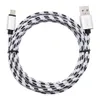 1M 3FT 2m 3m Micro V8 Fabric Data USB 5Pin Charging Cables Cords Type C Charger Cable Line Wire for Samsung Android Smartphone