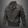 men 2018 more pocket spring and winter jacket made of pure cotton leisure tooling code easy wear jacket water to wash