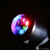 Hot New Moving LED RGB Multicolore Flocons De Neige Mur Paysage Laser Projecteur Lampe Lumières Blanc Neige Étincelant Paysage Projecteur Lumières