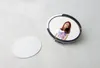 hermal transfer printing blank oval makeup mirrors dye sublimation cosmetic mirror Semi-finished heat transfer subliming consumables