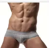 Nuevos hombres de la llegada calzoncillos Ropa interior de los hombres atractivos escritos calzoncillos de algodón para hombre U convexo bolsa Slip cueca gay bragas masculinas calzoncillos