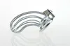 New Male Penis Cage Lock Stainless Steel Device Sex Products For Man,Metal Cock Cage Erotic Toys for Adult Games Y18928044030011