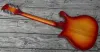 Rare 660 12 Cordes Cherry Sunburst Tom Petty Guitare Électrique Vernis Brillant Touche Rouge, Reliure Damier, Gold Sparkle Pickguard Truss Rod Cover