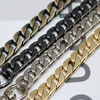 120cm Metal Chain For Shoulder Strap Bags Handbag Chains DIY Belt Hardware For Handbags Straps Handles Bag Bag Parts Accessories