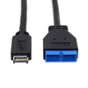 20 cm USB 31 Frontplattenheader zu USB 30 20pin Header -Verlängerungskabel für ASUS Motherboard5619493