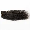 Brasiliansk Kinky Curly Hair 1 Bundle Deals 100% Human Hair Weave Bundlar Remy Brazilian 1 Bundles Kinky Curly Hair Extensions