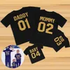 Bijpassende familie kleding mama en ik outfits zomer moeder en dochter kleding matching familie t-shirts vader moeder dochter zoon kleding