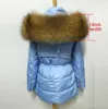 Yeyelana mulheres jaqueta de inverno grande peles reais 2017 novo inverno mulheres parka outwear casual casaco casaco de pele casacos mulher roupas