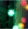 Multicolor 4M065M 100 LED Snow Edelweiss Curtains String Christmas Wedding Party Holiday Garden Decoration3507486