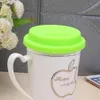 Silicone Cute Anti-dust Glass Cup Cover Coffee Mug Suction Seal Lid Cap Tool