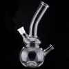10.2" Hookahs Smoking Accessories Glass Water Pipe + Free Bowl Downstem Height 260mm 14mm 18mm Female Banger Hanger Dab Oil Rigs Bongs Recycler 918