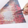 FULLCANG diy 5d mosaico costura cuadrado completo bordado de diamantes águila animales pintura de diamantes kits de punto de cruz D545