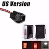 Par för 0716 Jeep Wrangler JK UseU -version LED -bakljus Broms Turn Signal Reverse Lamp bakljus med DOT E9 Godkänd1032774