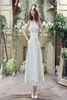 Abiti bianchi eleganti Sweetheart A Line Abiti lunghi da sposa per la festa nuziale in pizzo per le donne Abiti da sposa Abiti da sposa country DH4225