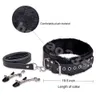 10st Bondage Bed Set Restraint Kit Leather Cuffs Whip Collar Ropes Paddle New Novelty #R78