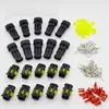 Förderung! 10 Kit 2 Pin Way Wasserdichter Elektrokabel-Stecker