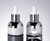 30ml transparent glasdropparflaskor tomma eteriska oljor Parfymflaska Kvinnor Kosmetiska behållare Små förpackningar sn1285