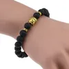 Högkvalitativ Fashion Buddhist Buddha Meditation Beaded Armband För Män Uttalande Smycken Bön Charm Armband T2C340