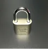 New Cabinet Luggage Security Metal Lock Padlock Gold Silver Tone with 3 Keys Home Improvement Hardware Locks2815262