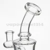 Glazen waterpijp 7.5 "+ Gratis glazen kom 14.5mm Vrouwelijke Bong Hoogte 190mm DAB Oil Rig Glass Bongs Joint Pipes 965