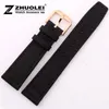 21mm 22mm Nuovo cinturino per orologio da polso in nylon resistente di alta qualità Cinturino in nylon / cinturino in vera pelle per (adatto) Pilota