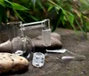 Kuvars Elmas Döngü Banger Tırnak Yağı Knot Recycler Kuvars Banger Tırnak Carb Cap Dabber Eklemek Kase 10mm 14mm Erkek Kadın Su Boruları için