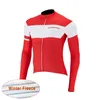 2019 équipe CAPO cyclisme hiver maillot polaire thermique vêtements de vélo Ropa Ciclismo Sport Uniformes hommes U11102