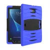 Rugged Stand Cover Shockproof Rüstung Silikon-Kasten mit Schirm-Schutz für Samsung T580 T560 T350 T280 T330 T230 T210 T116 T110 P3200