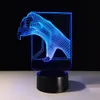 Nouveauté 7 changement de couleur Illusion 3D Dragon Claw modélisation Led lampe de bureau cadeaux de noël # R42