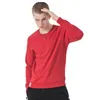 Japanese Style Men's Hip Hop Sweater Autumn Winter 2018 Solid Color Round Neck Pullover Men's Casual Loose Hoodies Sweater 8 Colors
