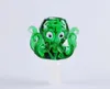 Green Octopus Bowl, hurtowe szklane rury, szklane butelki wody, akcesoria do palenia, bezpłatna dostawa 18mm
