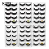 SHIDISHANGPIN G800 5 paires de cils de vison 3d maquillage naturel longs faux cils bande vison faux cils volume extension de cils