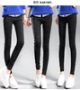 Mulheres Novo Estilo Coreano Do Elástico Fino Sexy Calças Lápis das Mulheres Tamanho Grande Casual Outwear Leggings