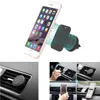 50 sztuk Universal Car Mount Logo Drukowanie One Step Montaż Wzmocniony Magent Magnetyczny Powietrze Wentylacyjna Uchwyt na telefon dla iPhone