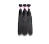 Brazilian Virgin Hair 360 Lace Frontal Straight Hair Baby Hair Pre Plucked Straight 4 Pieces/lot Natural Color