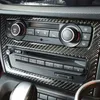Car styling Carbon Fiber Center Console CD panel decoration decals for BMW X1 e84 2011-15 Interior cover trim