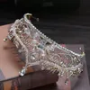 Classic luxurious crown wedding bridle headwear gold crystal ornament bridal ornament