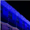 2 * 2M 156LEDS 조명 레인 LED 문자열 램프 커튼 요정 크리스마스 정원 결혼식 축제 조명 효과 전구 EU 영국 UK US AU 플러그 110V-250V