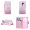 Custodie a portafoglio in pelle Totoro fiore per Iphone 13 12 11 Pro XR XS MAX 8 Galaxy Note 20 Farfalla in pizzo Panda Cuore Cat ID Slot Cover8096360