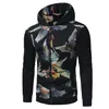 Feitong Höst Sweatshirts Men Floral 3D Print Hoodies Högkvalitativ CottonBlend TrackSuit Långärmad Coat Sudadera Hombre 2017