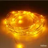 5m 165ft 50LEDS LED -stränglampor USB -driven koppar Silver Wire Fairy Garland String Light For New Year Wedding Chile Decor9576135