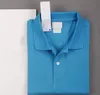 2024 Verão Camisas Polo Masculinas Manga Curta Crocodilo Bordado Algodão Slim Fit Casual Business Mens Marca Clássico Tee Tamanho S-6Xl Camisa Marinha 3435