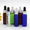 30ml PET Plastic Dropper Bottles, Empty Refillable Dropper Bottle For E Liquid Cosmetic Packaging LX1252